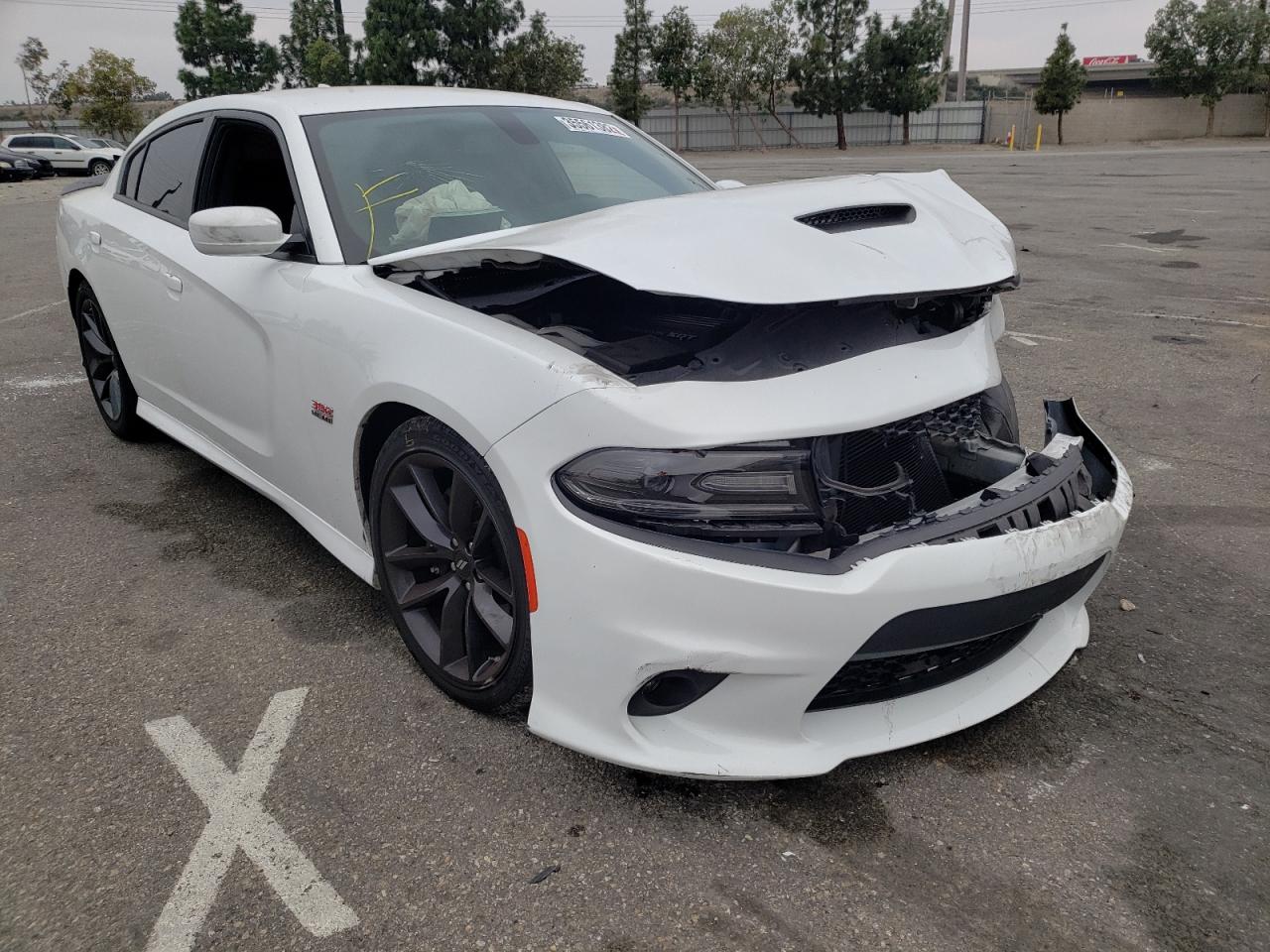 DODGE CHARGER SC 2019 with VIN 2C3CDXGJXKH507919 - Photo from auction