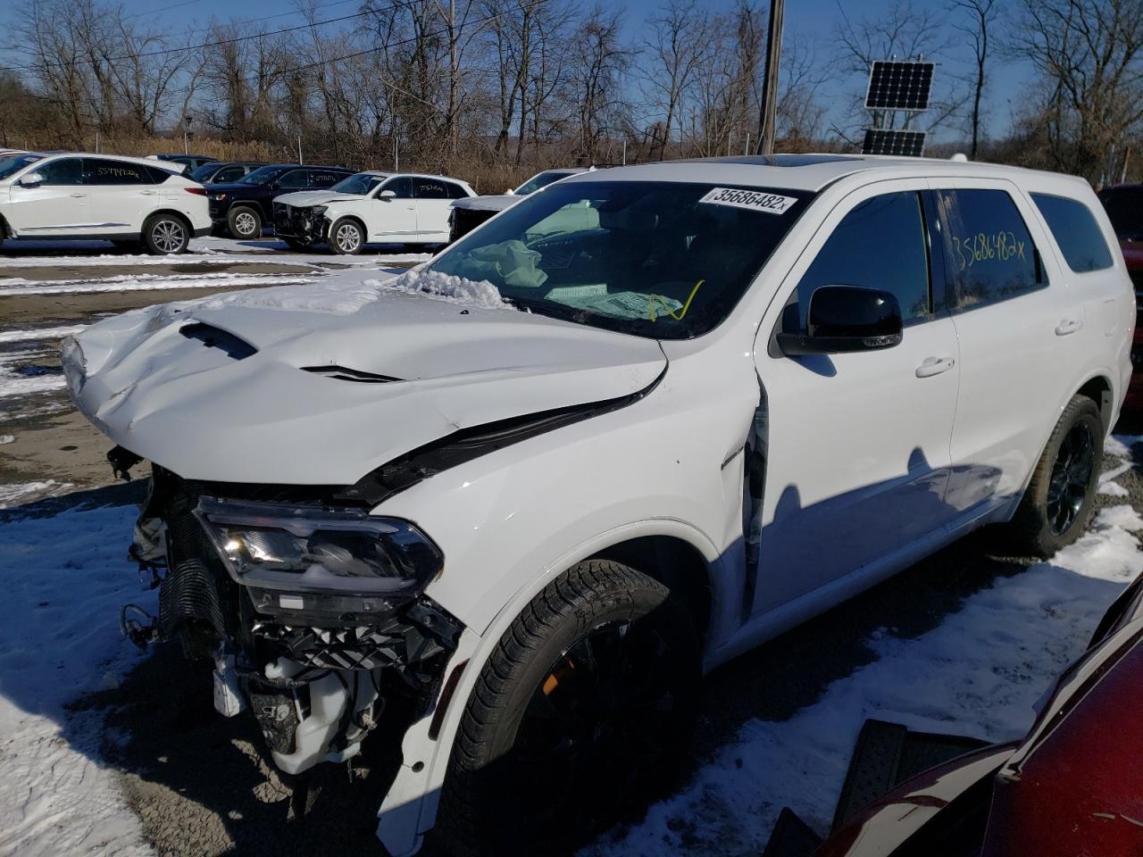 Photo 2 from auction – 2021 DODGE DURANGO RT with VIN 1C4SDJCT8MC806374