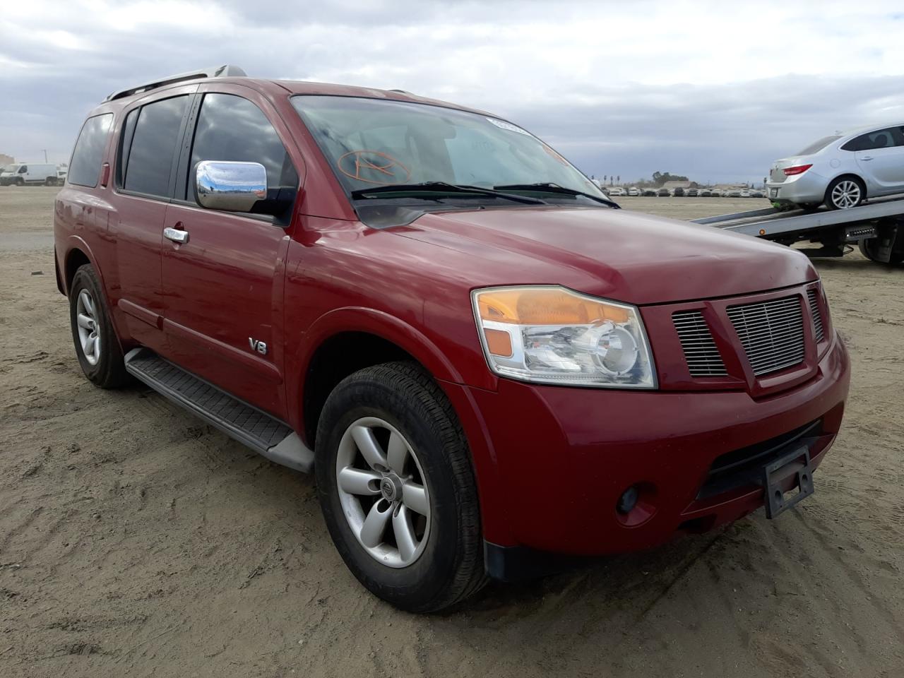 NISSAN ARMADA SE 2008 with VIN 5N1AA08D88N606987 - Photo from auction