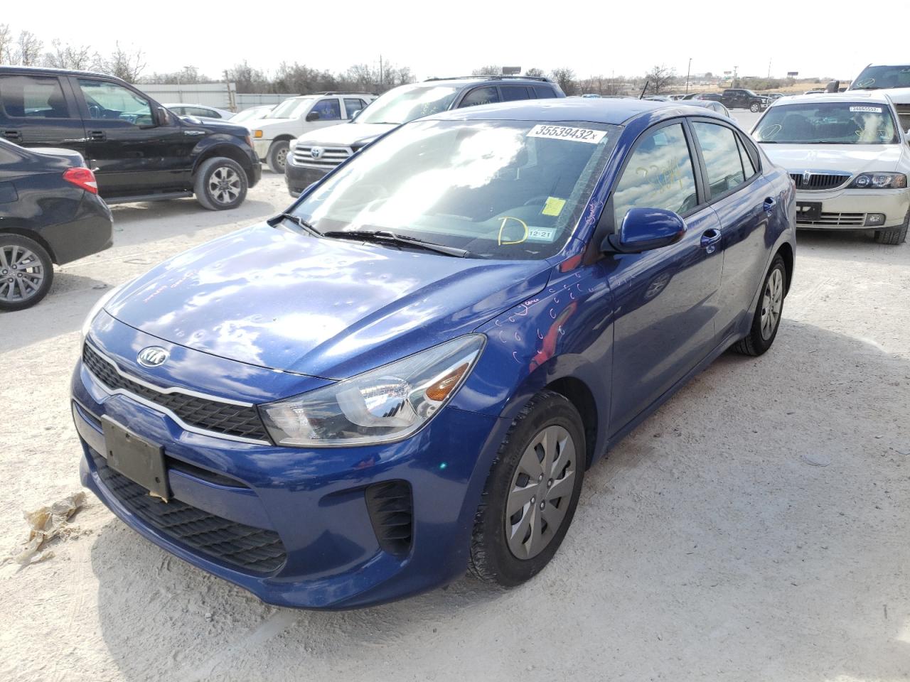 Photo 2 from auction – 2020 KIA RIO LX with VIN 3KPA24AD0LE295877