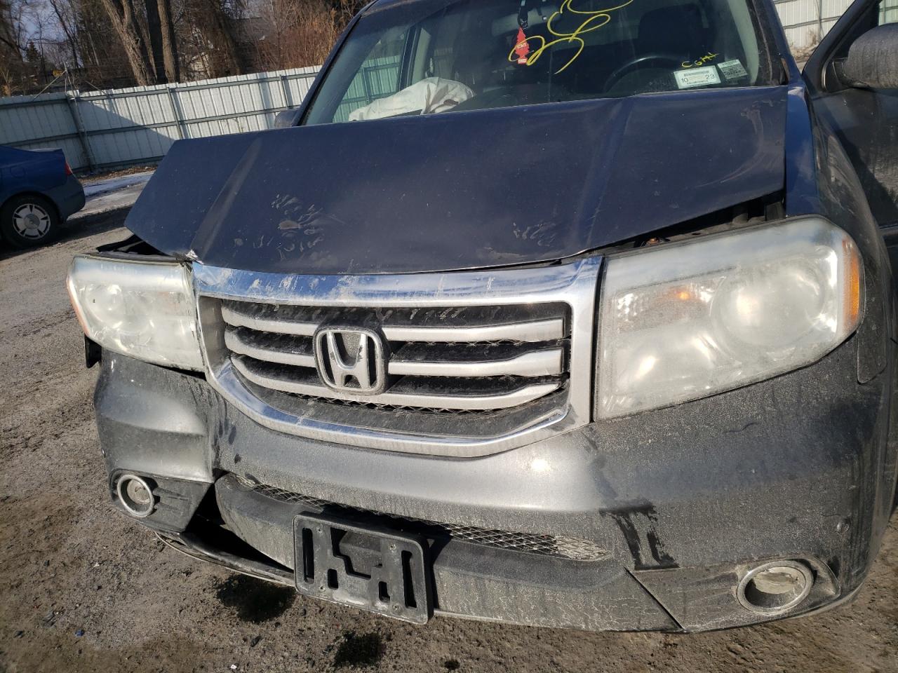 Photo 7 from auction – 2012 HONDA PILOT TOUR with VIN 5FNYF4H96CB022778