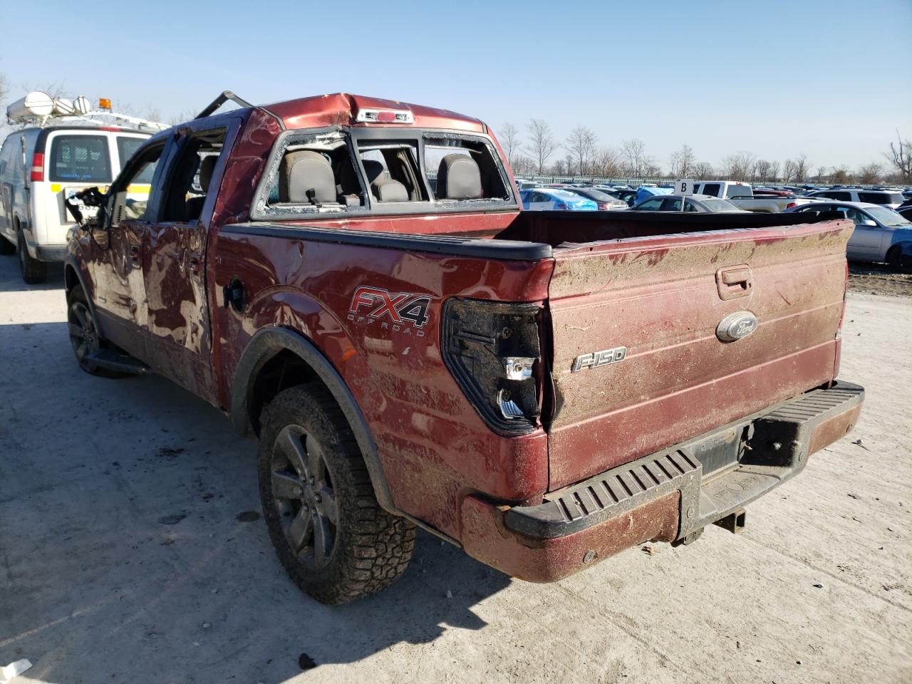 Photo 3 from auction – 2014 FORD F150 SUPER with VIN 1FTFW1ET5EKD76450