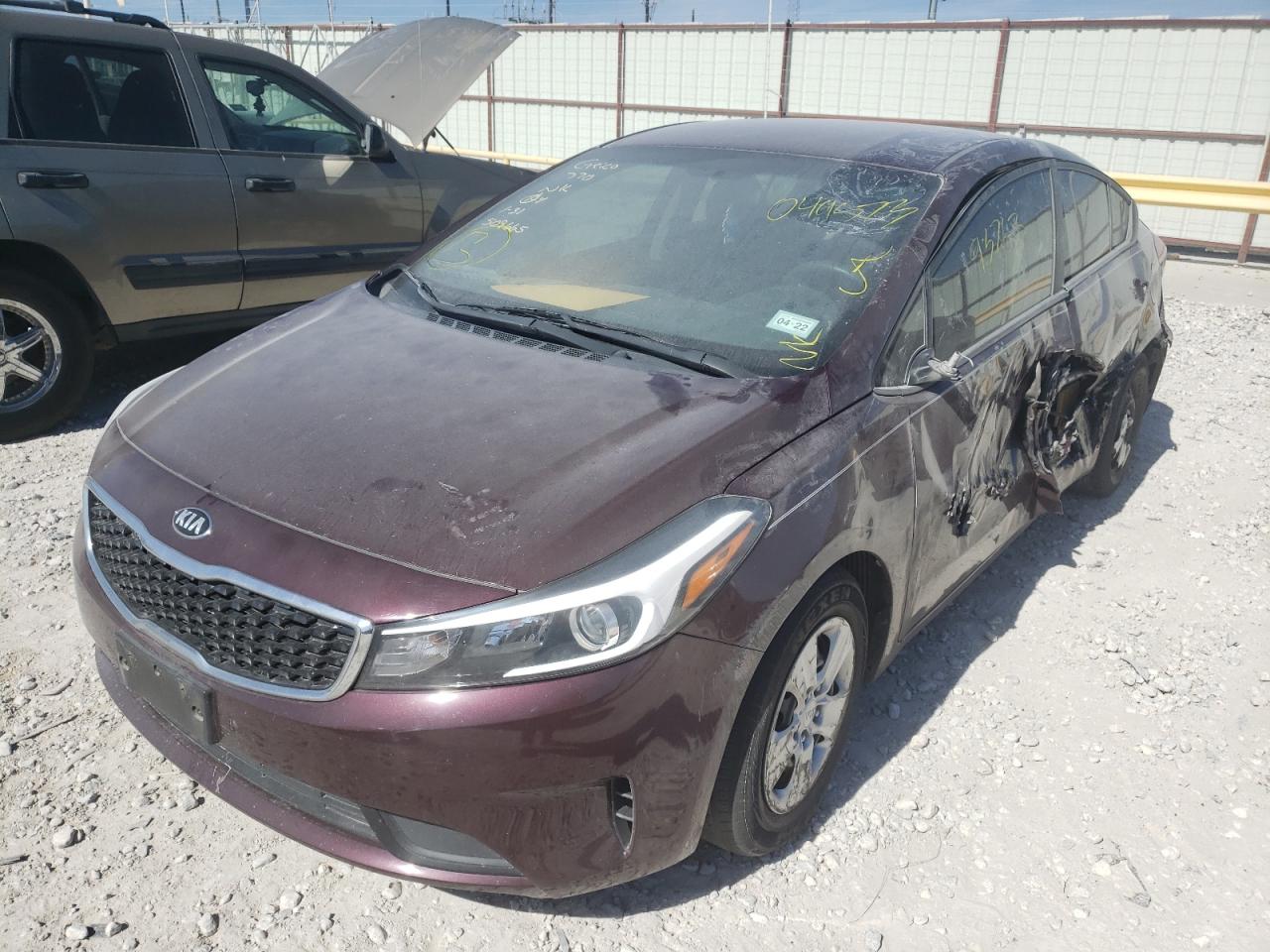 Photo 2 from auction – 2017 KIA FORTE LX with VIN 3KPFL4A75HE049573