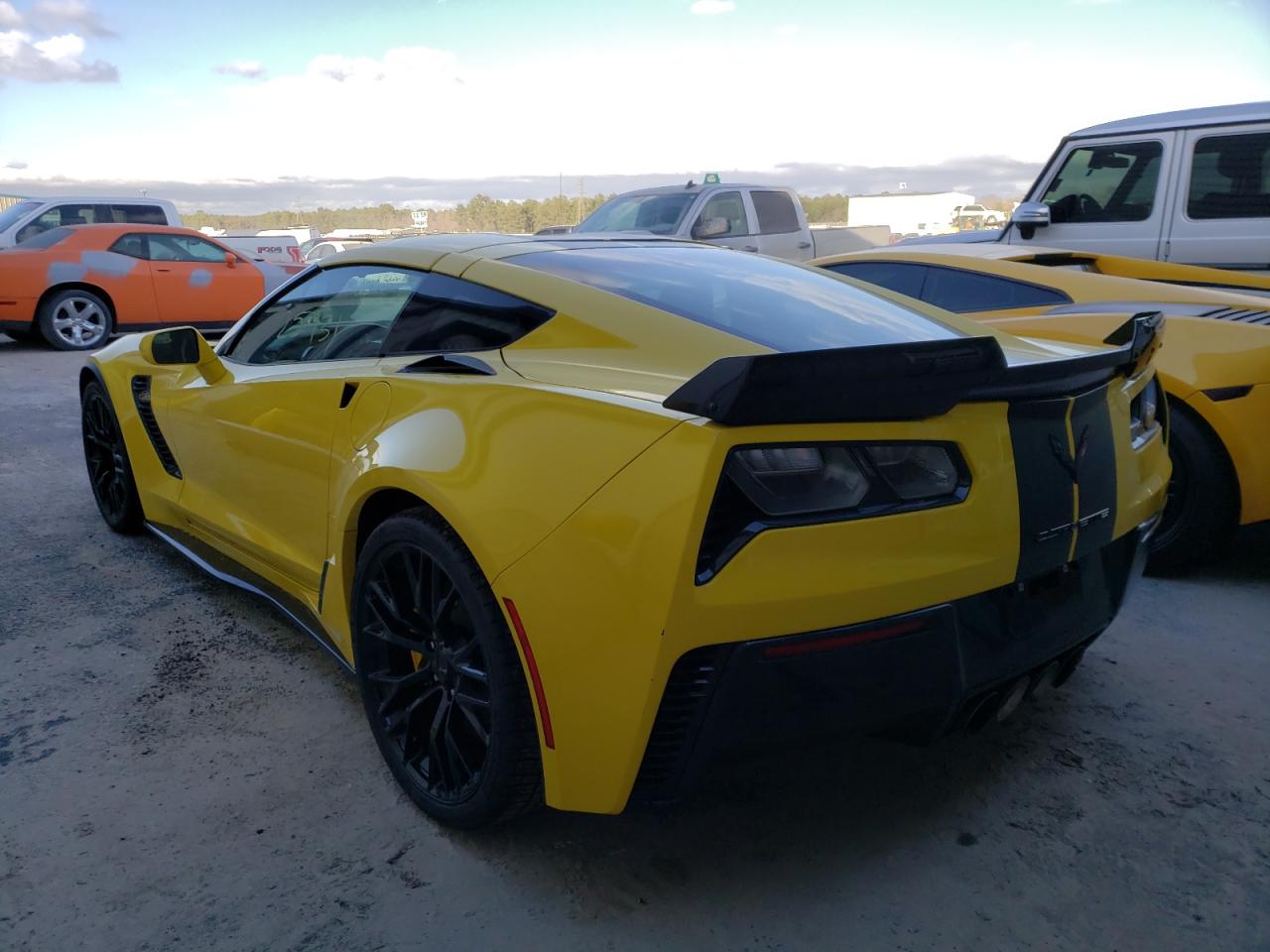 Photo 3 from auction – 2019 CHEVROLET CORVETTE Z with VIN 1G1YU2D61K5602017