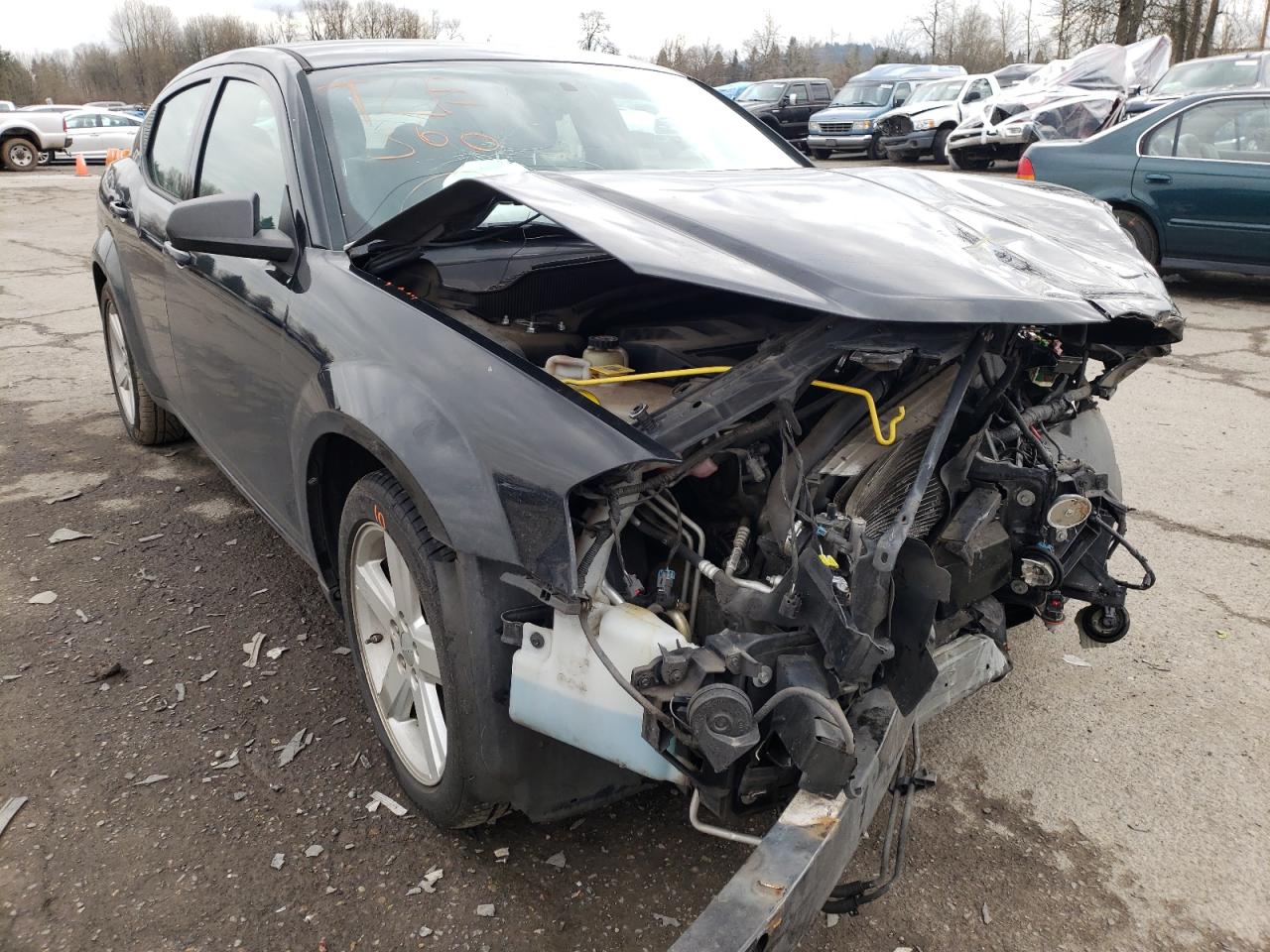DODGE AVENGER SE 2013 with VIN 1C3CDZAB3DN679913 - Photo from auction