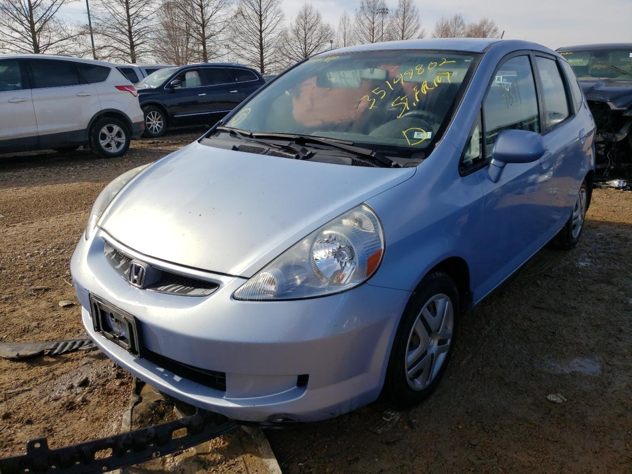 Photo 2 from auction – 2008 HONDA FIT with VIN JHMGD37498S065523