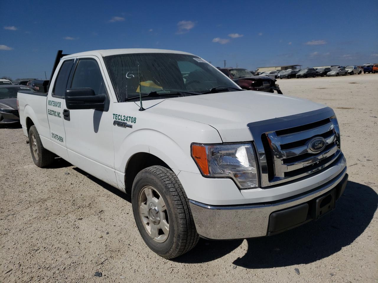 FORD F150 SUPER 2009 with VIN 1FTRX12849FA25263 - Photo from auction