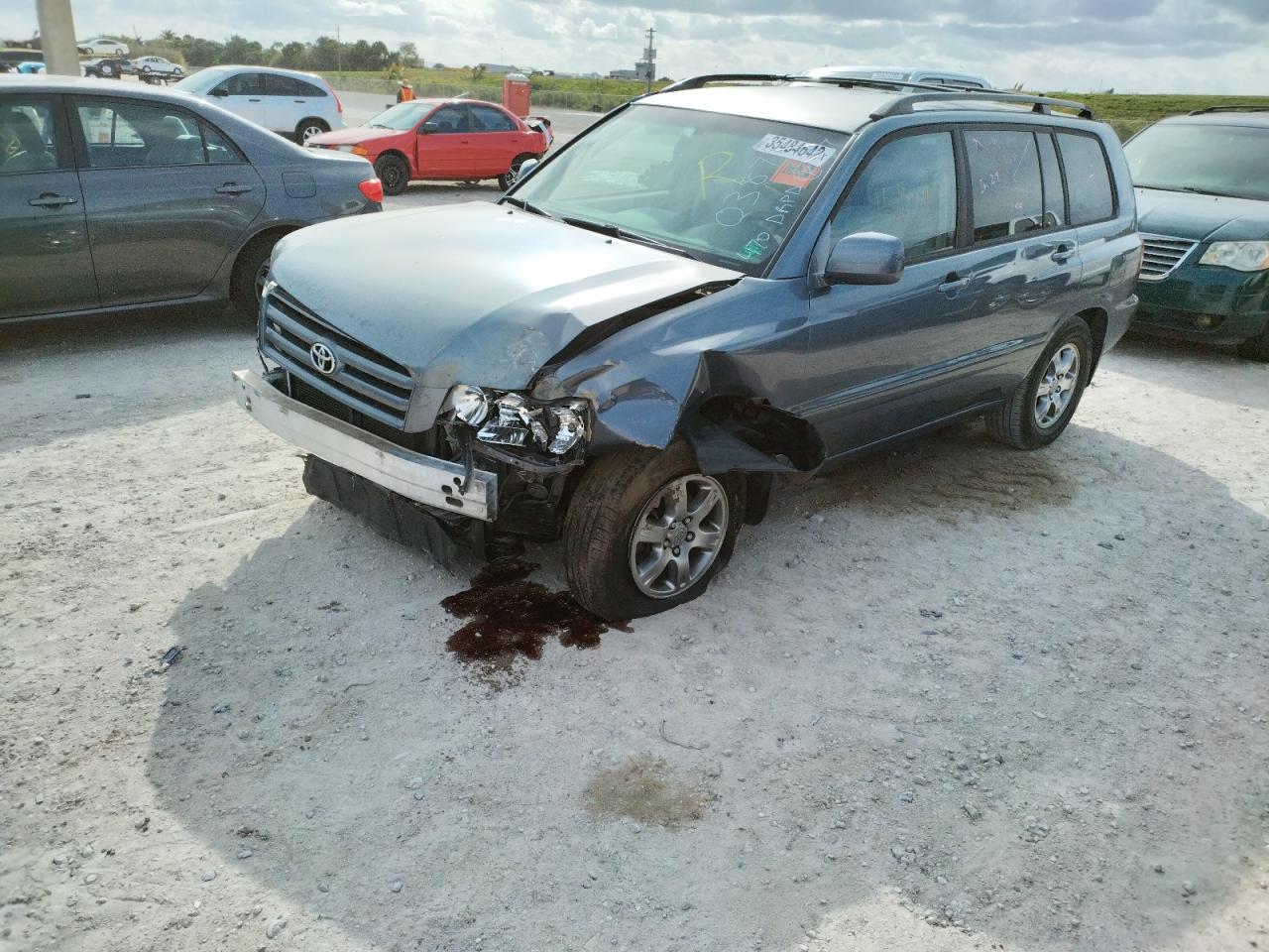 Photo 10 from auction – 2006 TOYOTA HIGHLANDER with VIN JTEGP21A460110387