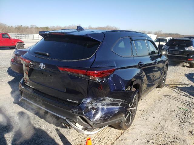 Photo 4 from auction – 2021 TOYOTA HIGHLANDER with VIN 5TDJZRBH4MS147698