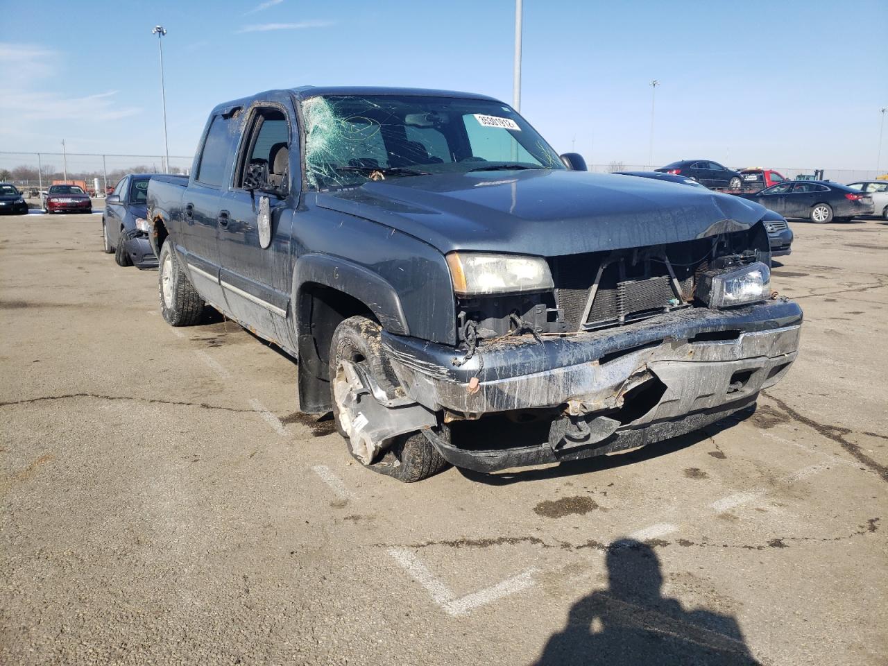 Photo 1 from auction – 2006 CHEVROLET SILVERADO with VIN 2GCEK13T061195011