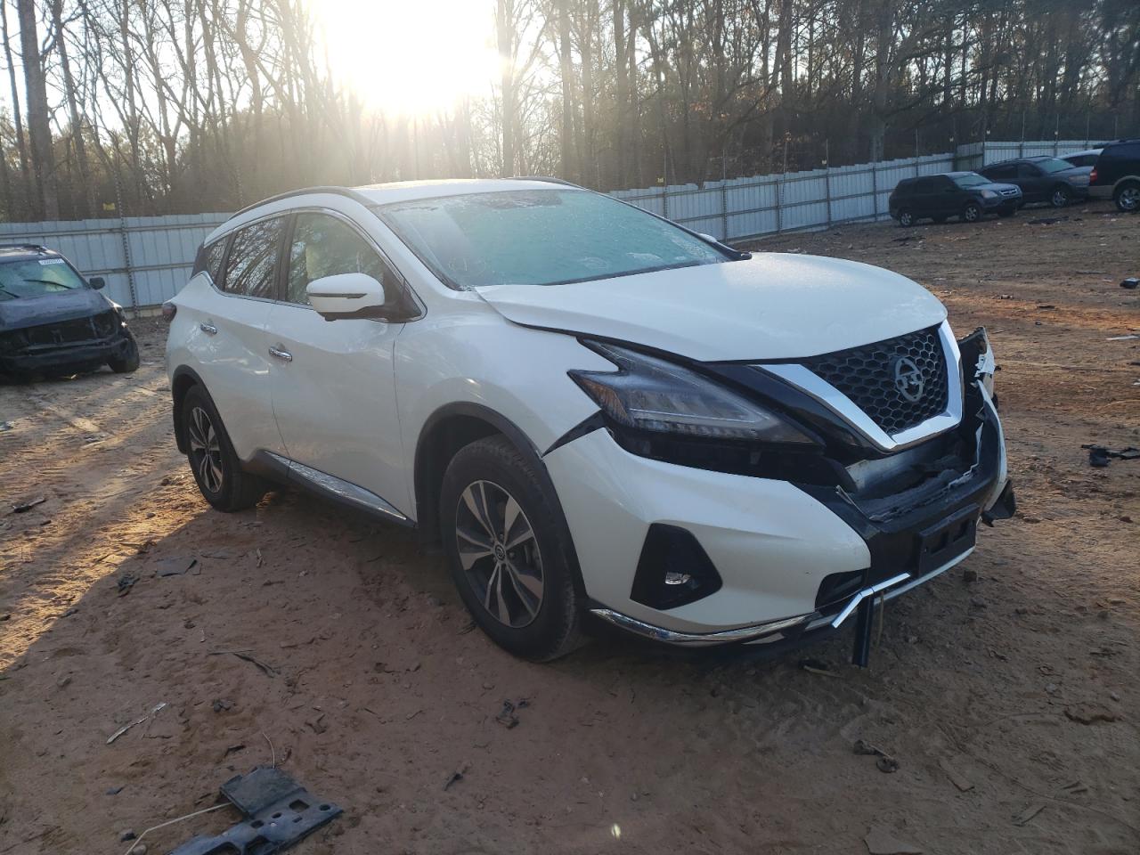 NISSAN MURANO S 2019 with VIN 5N1AZ2MJ6KN122002 - Photo from auction