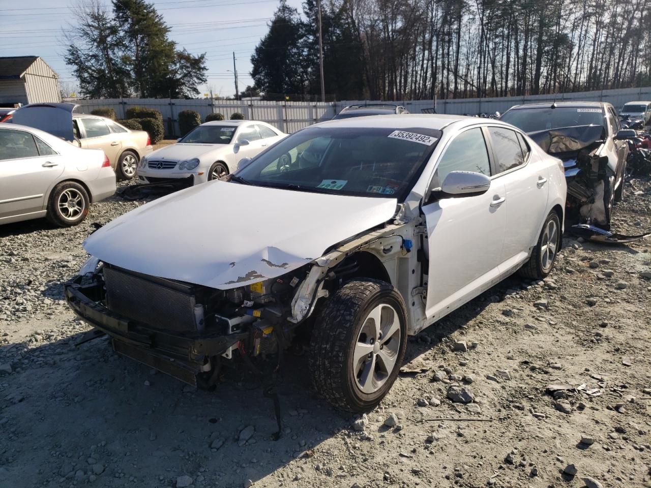 Фото 2 с аукциона – 2015 KIA OPTIMA HYB с VIN KNAGM4AD2F5079594