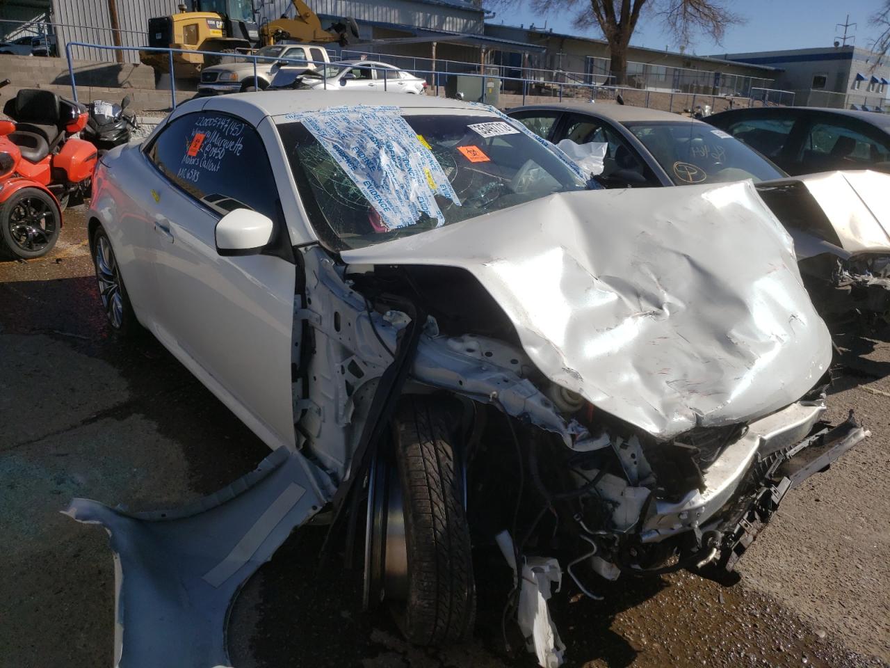 INFINITI Q60 BASE 2015 with VIN JN1CV6FE3FM810943 - Photo from auction
