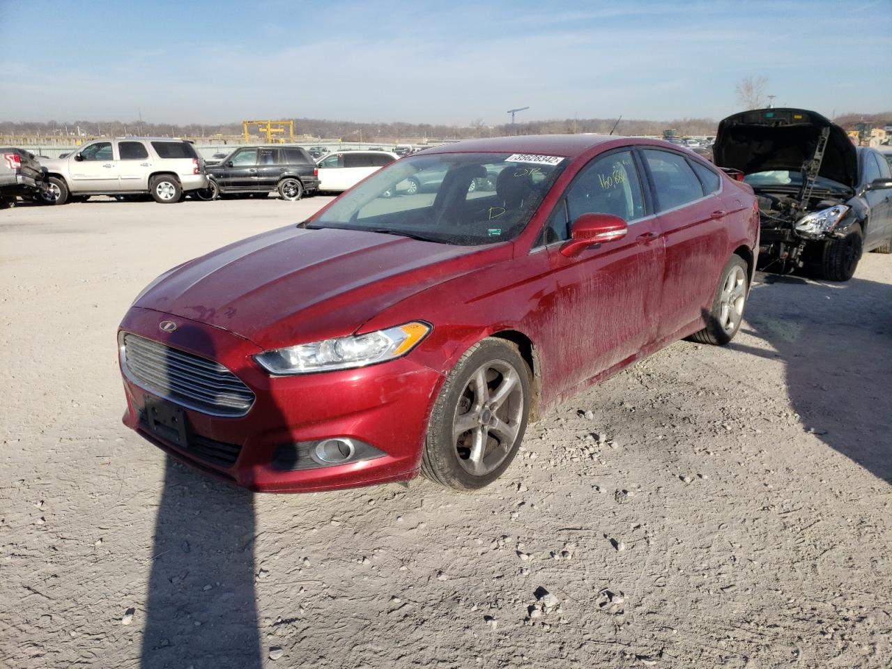 Zdjęcie 2 z aukcji – 2016 FORD FUSION SE z VIN 3FA6P0HD2GR361470