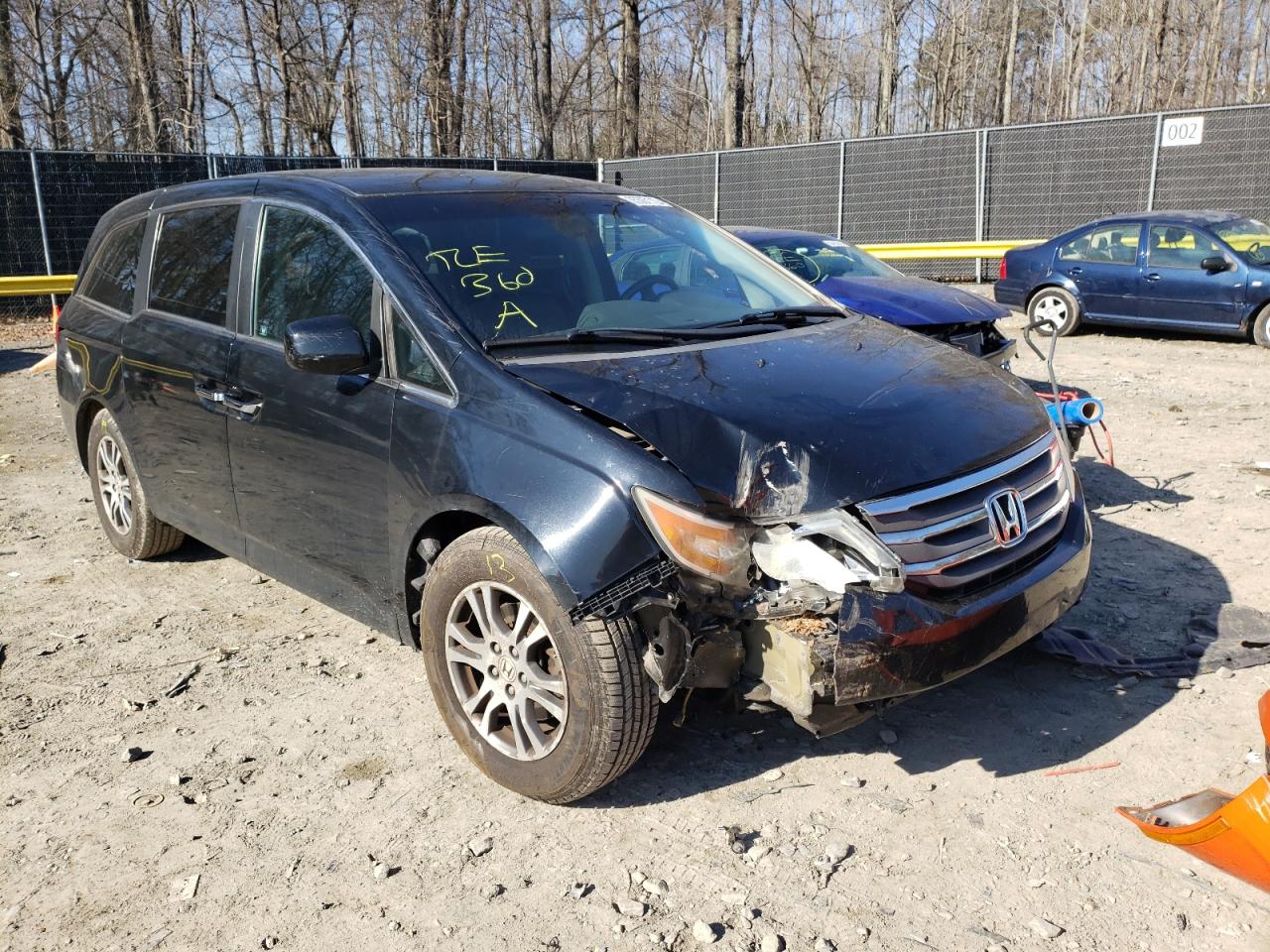 Photo 9 from auction – 2012 HONDA ODYSSEY EX with VIN 5FNRL5H46CB083460
