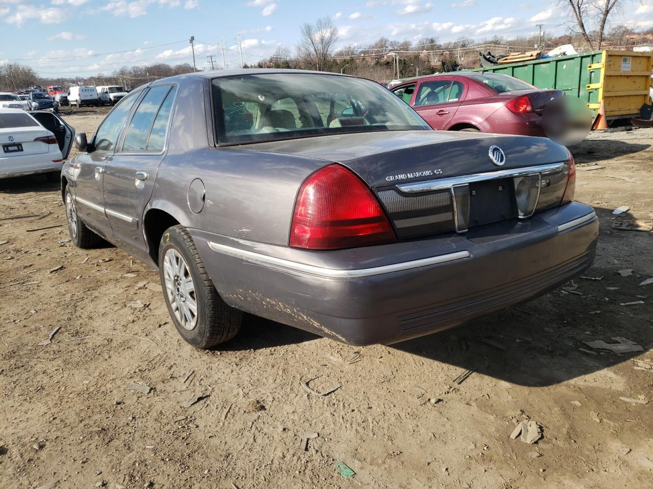 Photo 3 from auction – 2007 MERCURY GRAND MARQ with VIN 2MEFM74V07X616448