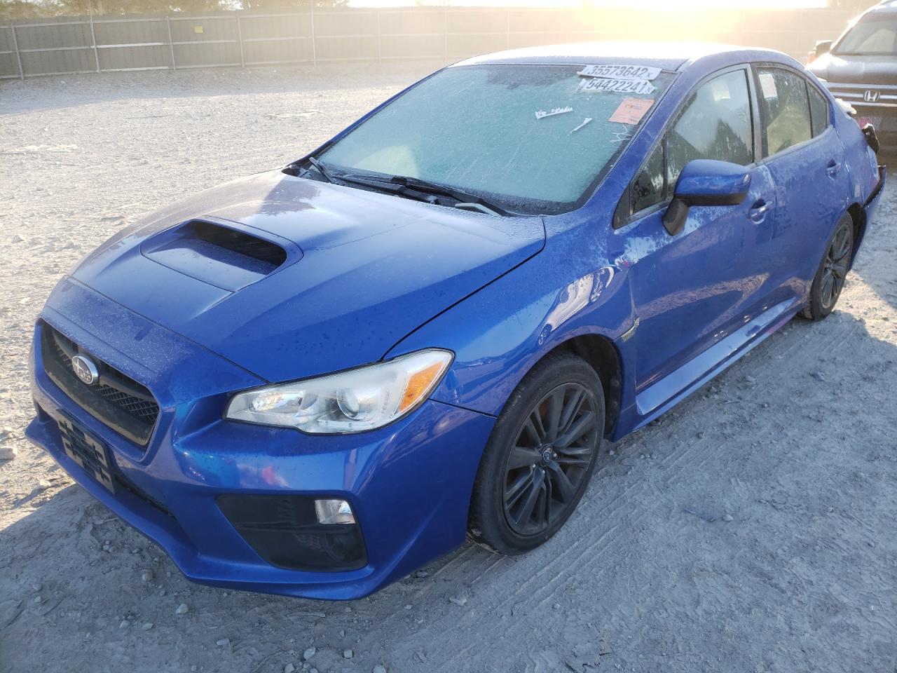 Photo 2 from auction – 2015 SUBARU WRX with VIN JF1VA1A68F9805587