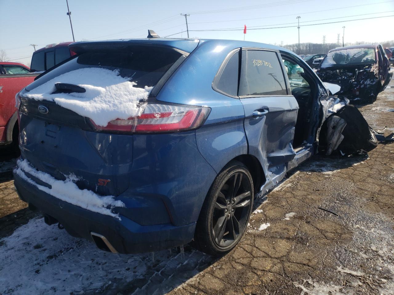 Photo 4 from auction – 2020 FORD EDGE ST with VIN 2FMPK4AP6LBB36417