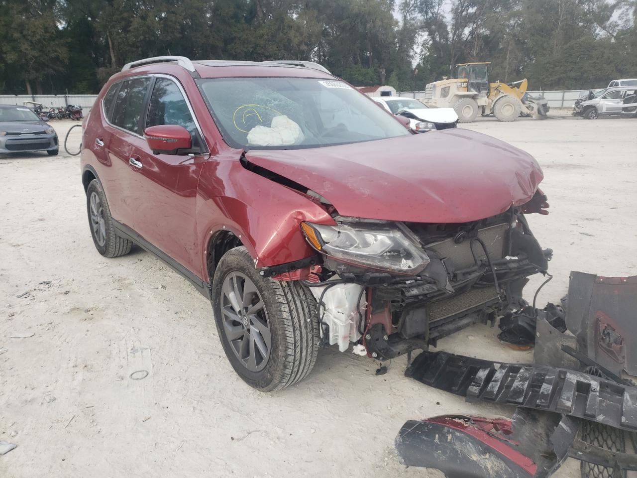 NISSAN ROGUE S 2016 with VIN 5N1AT2MT3GC795271 - Photo from auction