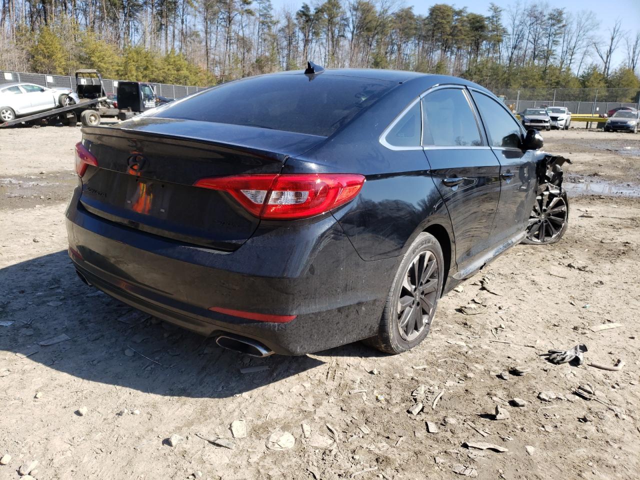 Photo 4 from auction – 2016 HYUNDAI SONATA SPO with VIN 5NPE34AF1GH427028