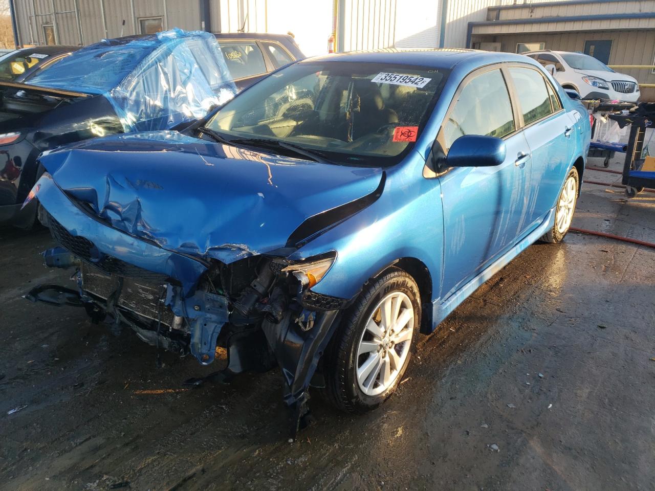 Photo 2 from auction – 2010 TOYOTA COROLLA BA with VIN 2T1BU4EE0AC535538