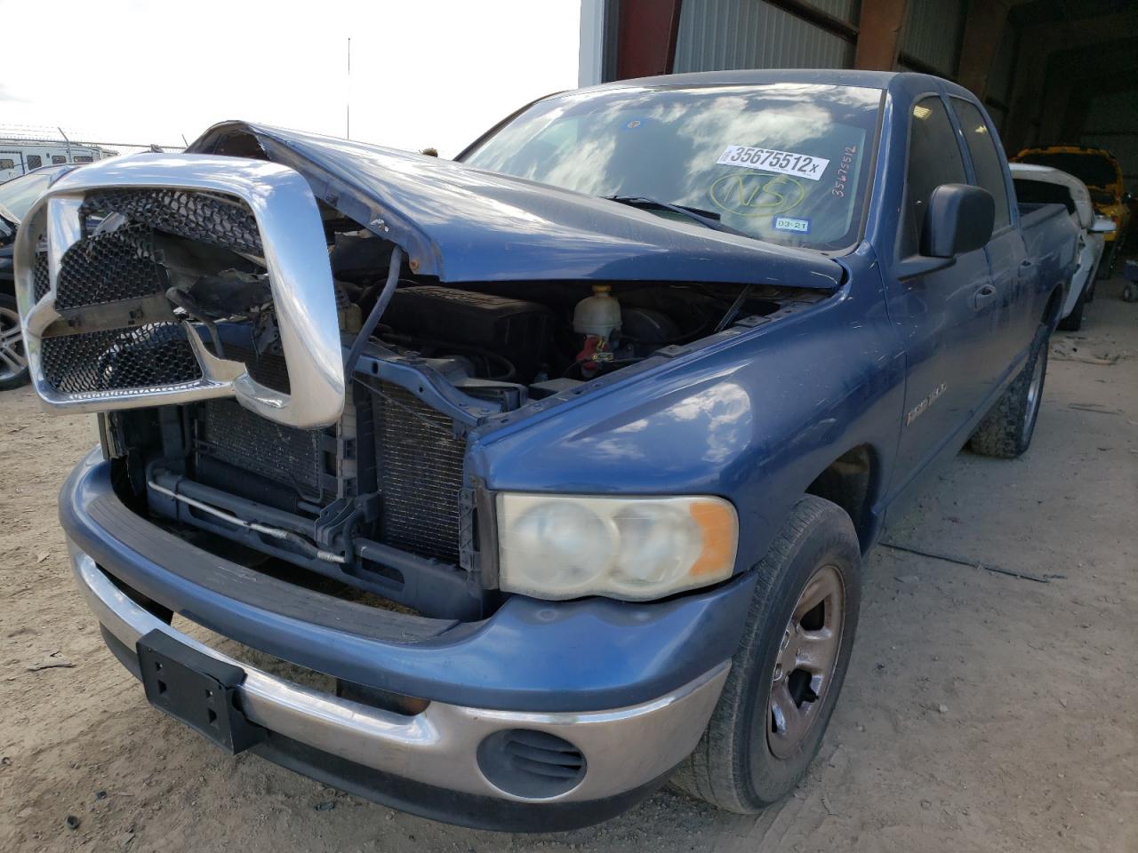 Photo 2 from auction – 2004 DODGE RAM 1500 S with VIN 1D7HA18N34S657963