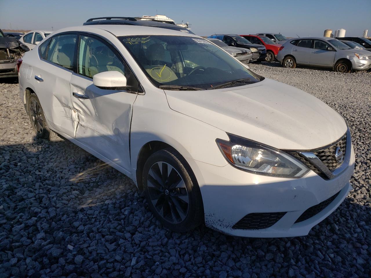 NISSAN SENTRA S 2017 with VIN 3N1AB7AP1HY350423 - Photo from auction
