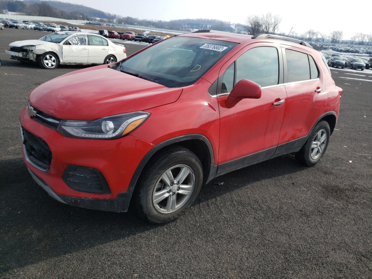 Photo 2 from auction – 2017 CHEVROLET TRAX 1LT with VIN 3GNCJPSB0HL204174