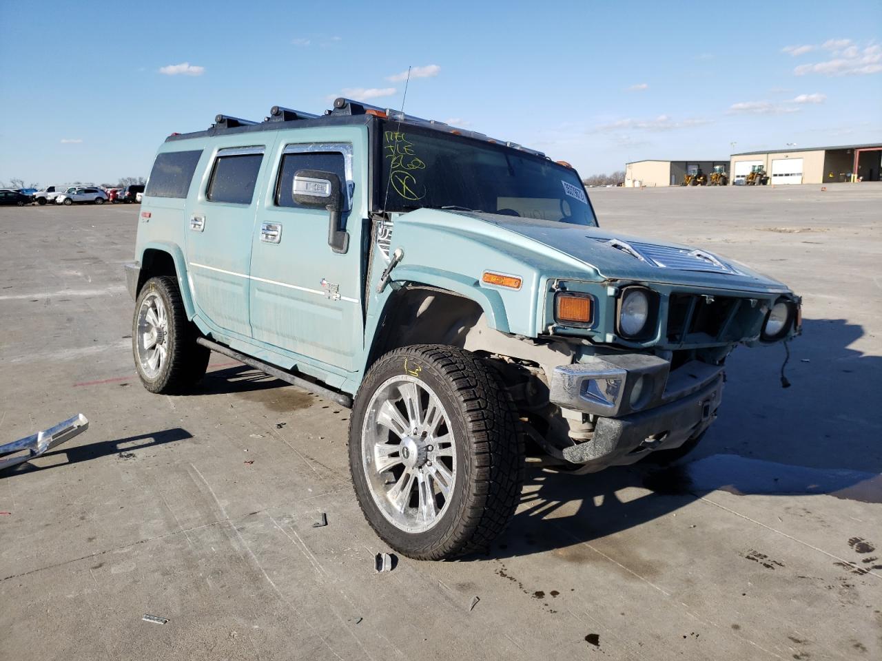 HUMMER H2 2007 with VIN 5GRGN23U27H101304 - Photo from auction