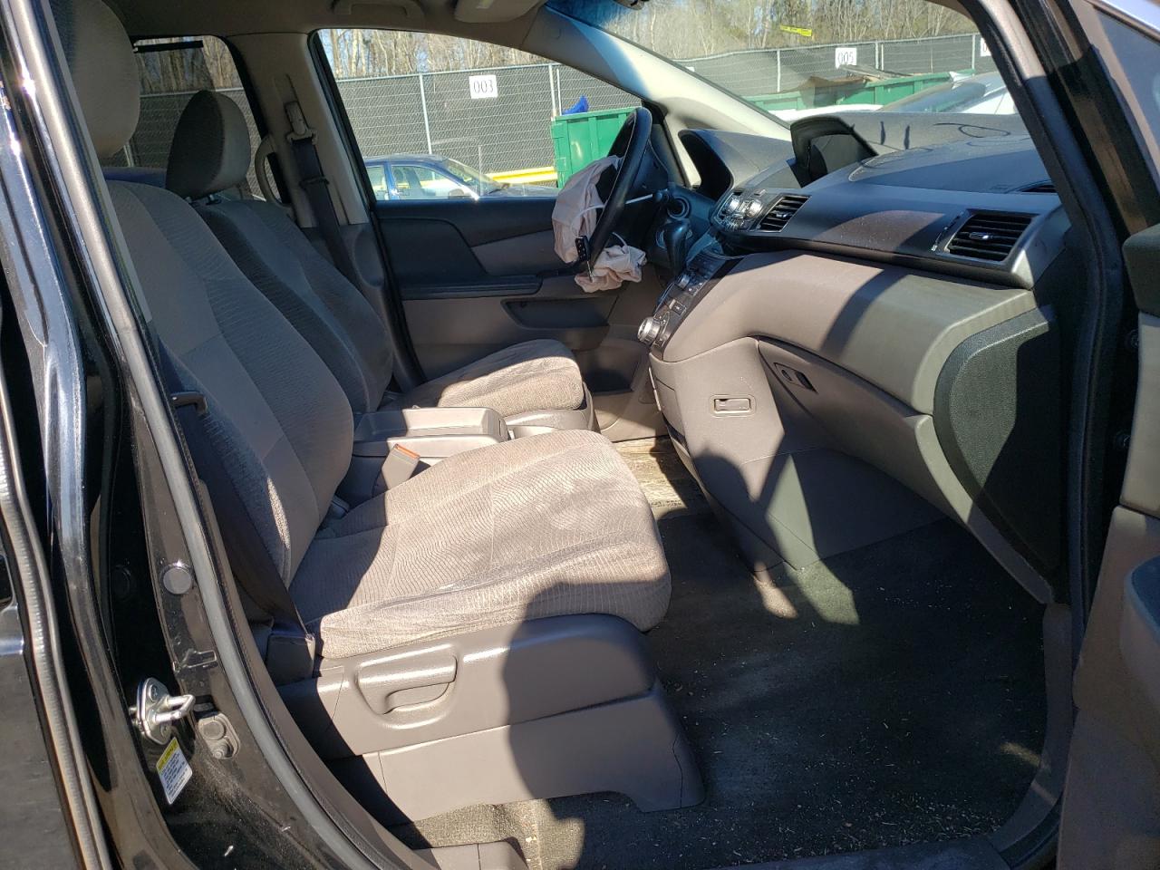 Photo 5 from auction – 2012 HONDA ODYSSEY EX with VIN 5FNRL5H46CB083460