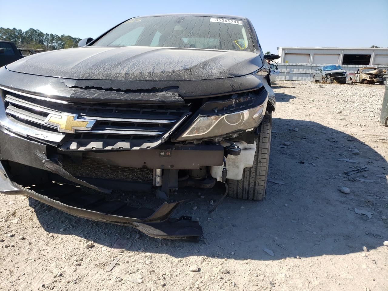 Photo 9 from auction – 2016 CHEVROLET IMPALA LT with VIN 2G1115S35G9160387