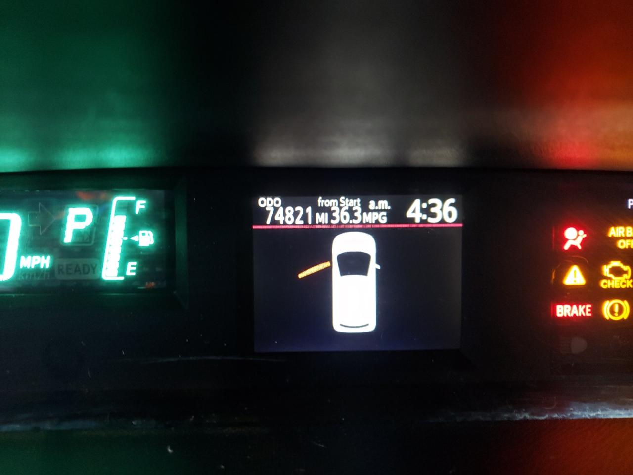 Photo 8 from auction – 2012 TOYOTA PRIUS C with VIN JTDKDTB35C1021091
