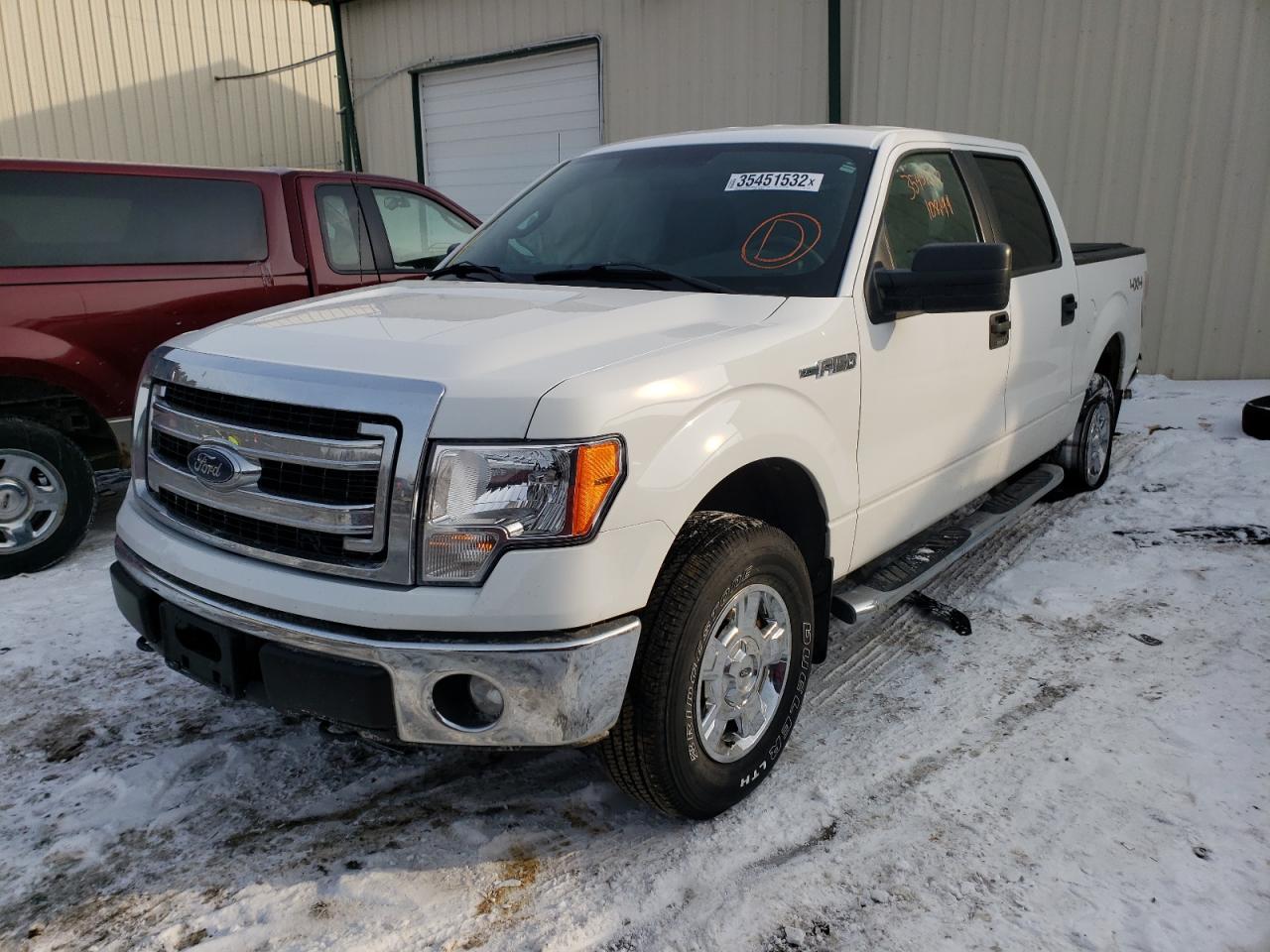 Photo 2 from auction – 2014 FORD F150 SUPER with VIN 1FTFW1EFXEFA17873
