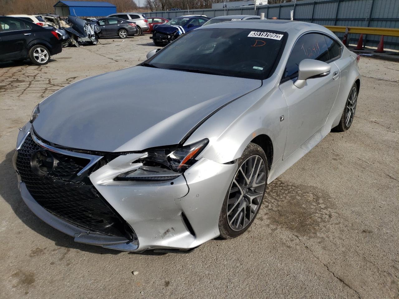 Photo 2 from auction – 2018 LEXUS RC 350 with VIN JTHSZ5BCXJ5008550