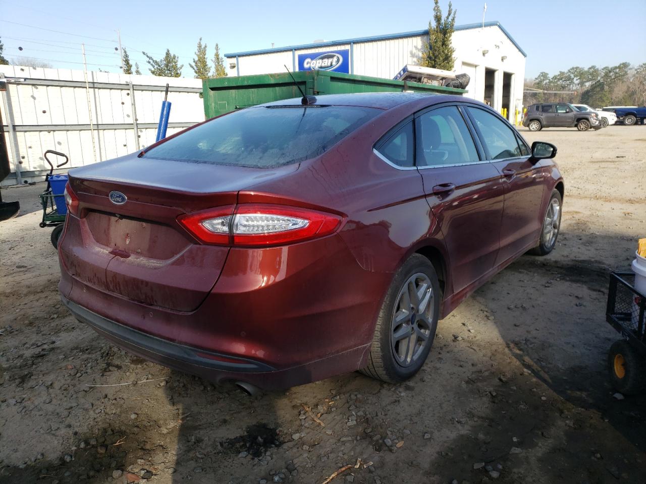 Photo 4 from auction – 2014 FORD FUSION SE with VIN 3FA6P0H7XER238765