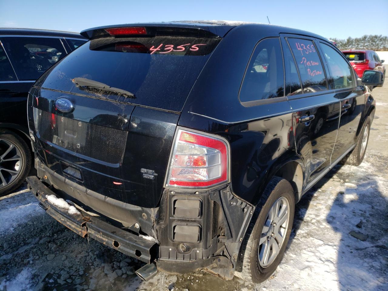 Photo 4 from auction – 2008 FORD EDGE SEL with VIN 2FMDK48C98BA74041