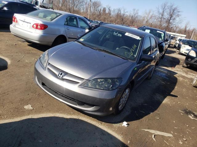 Photo 2 from auction – 2004 HONDA CIVIC LX with VIN 2HGES16574H628214
