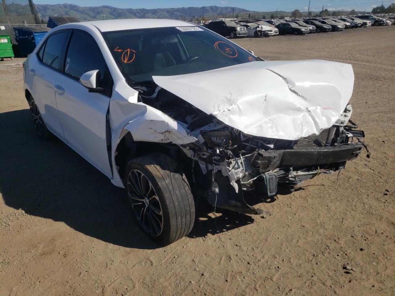 TOYOTA COROLLA L 2015 مع رقم تعريف المركبة 5YFBURHE2FP360290 - صورة من المزاد