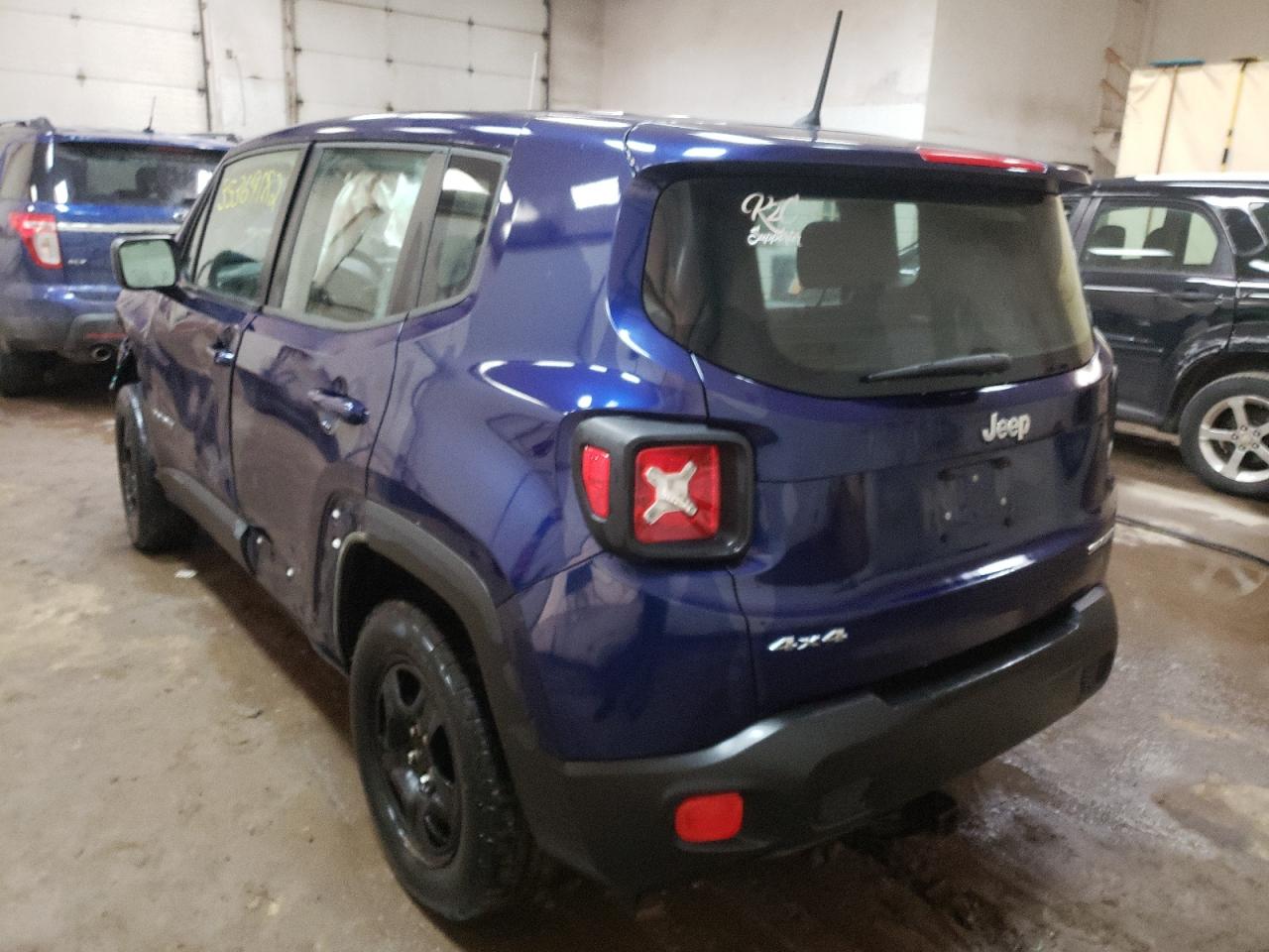 Photo 3 from auction – 2016 JEEP RENEGADE S with VIN ZACCJBAT3GPE29085