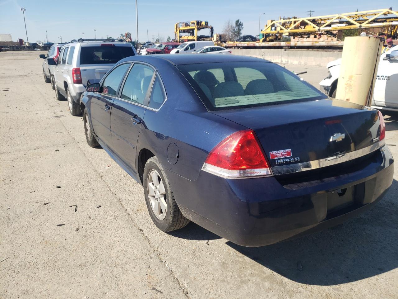 Photo 3 from auction – 2011 CHEVROLET IMPALA LS with VIN 2G1WF5EK8B1219143