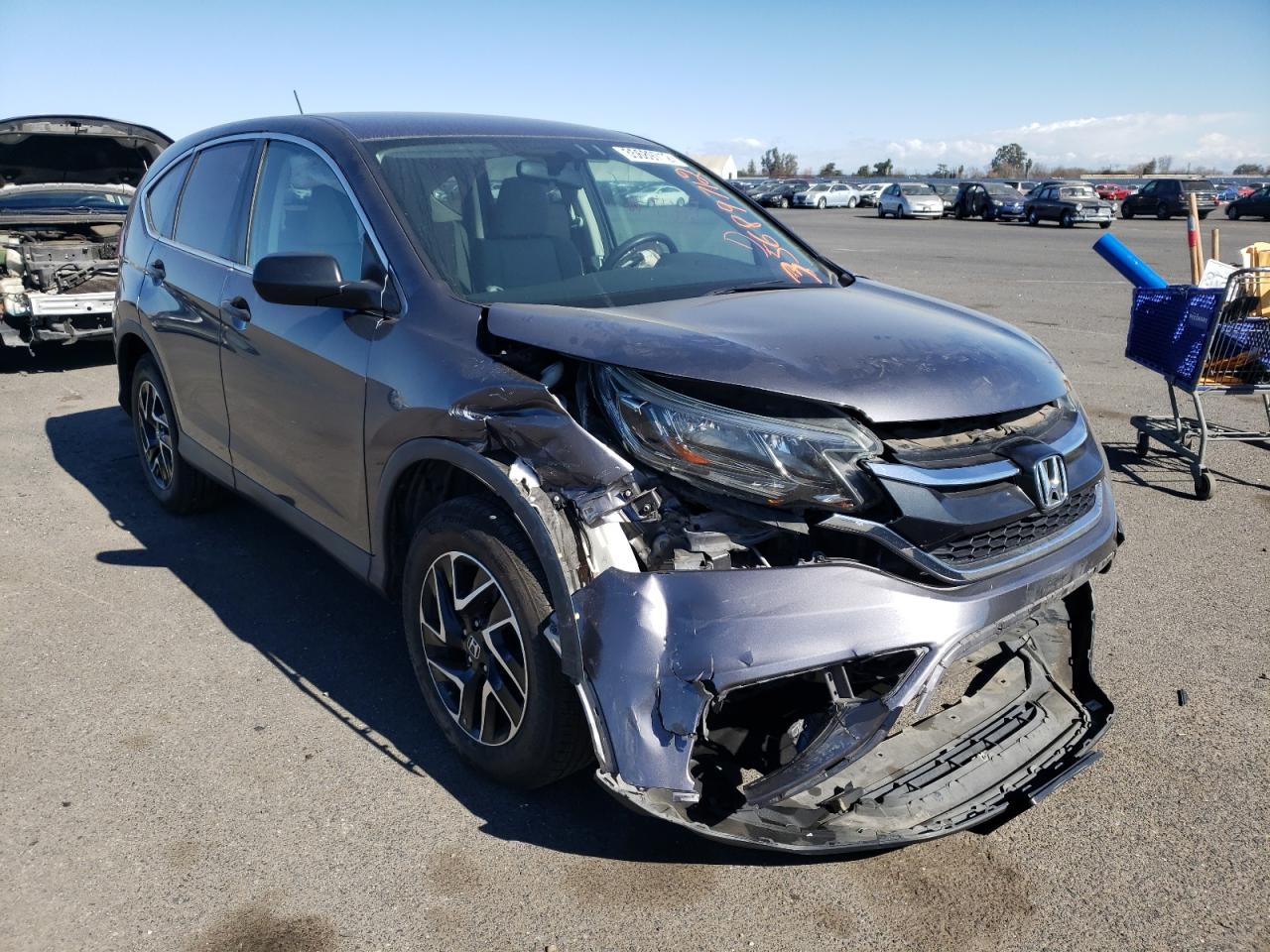 HONDA CR-V SE 2016 with VIN 2HKRM4H48GH674064 - Photo from auction