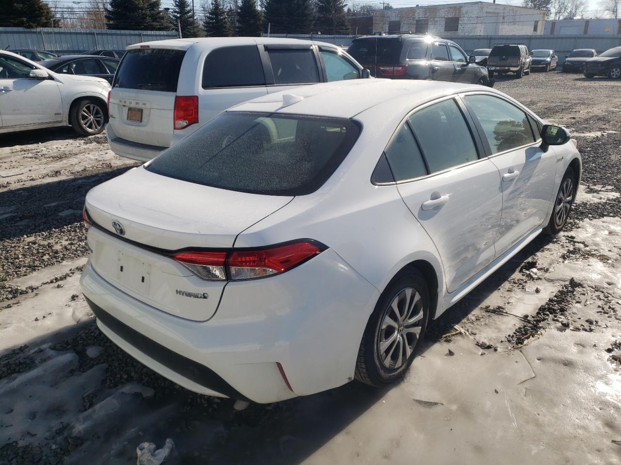 Photo 4 from auction – 2021 TOYOTA COROLLA LE with VIN JTDEAMDE0MJ003898