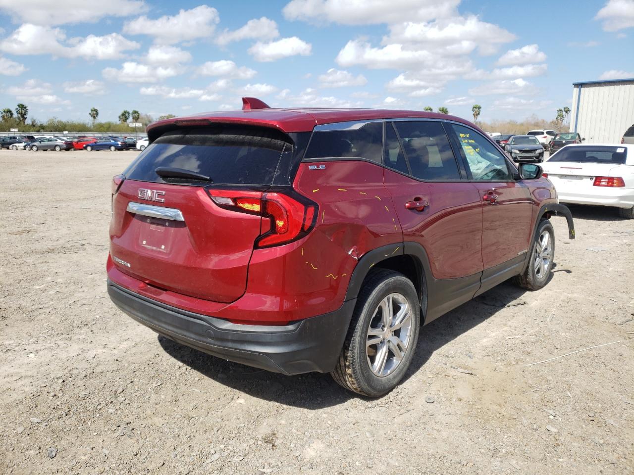 Photo 4 from auction – 2019 GMC TERRAIN SL with VIN 3GKALMEV4KL167415
