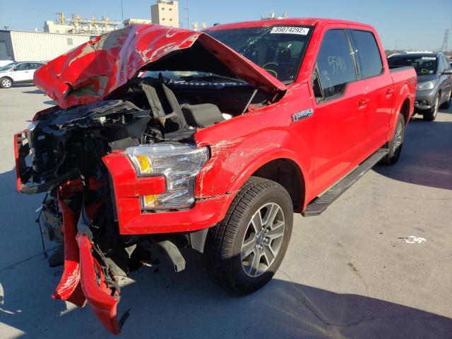 Photo 2 from auction – 2017 FORD F150 SUPER with VIN 1FTEW1CF5HKD79121