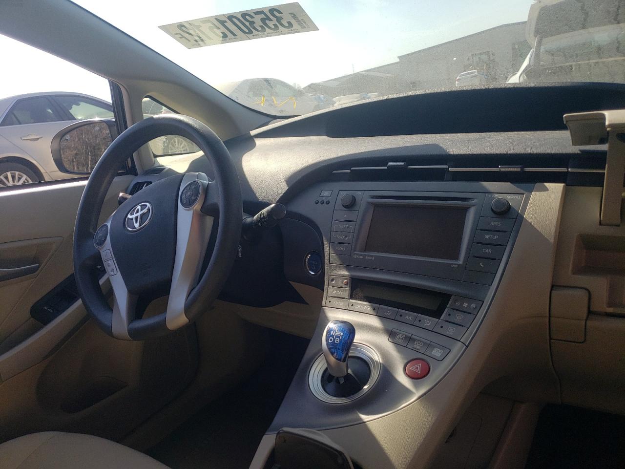 Zdjęcie 9 z aukcji – 2012 TOYOTA PRIUS z VIN JTDKN3DUXC5503132
