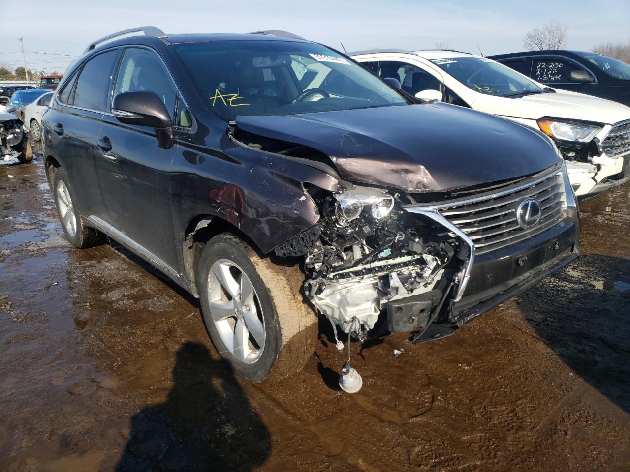 LEXUS RX 350 BAS 2014 with VIN JTJBK1BA1E2040496 - Photo from auction