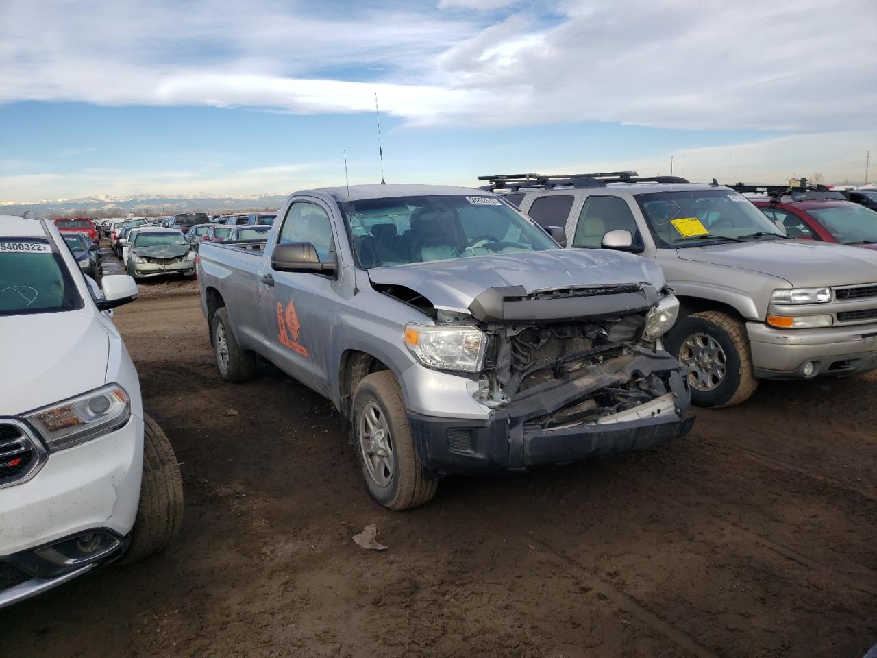TOYOTA TUNDRA SR 2014 with VIN 5TFPY5F10EX384025 - Photo from auction