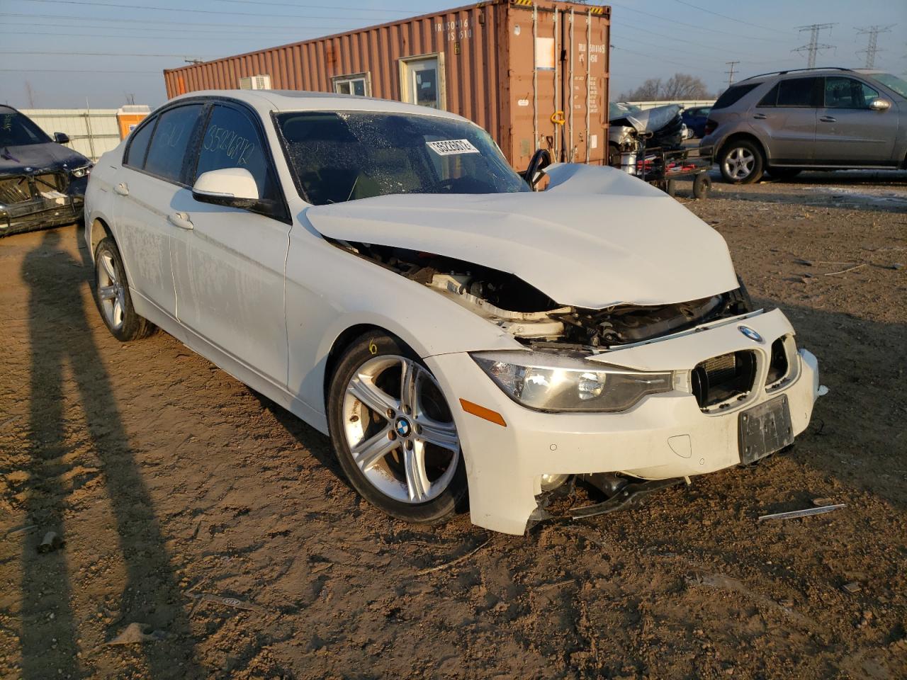 BMW 320 I 2015 with VIN WBA3B1C58FK140893 - Photo from auction