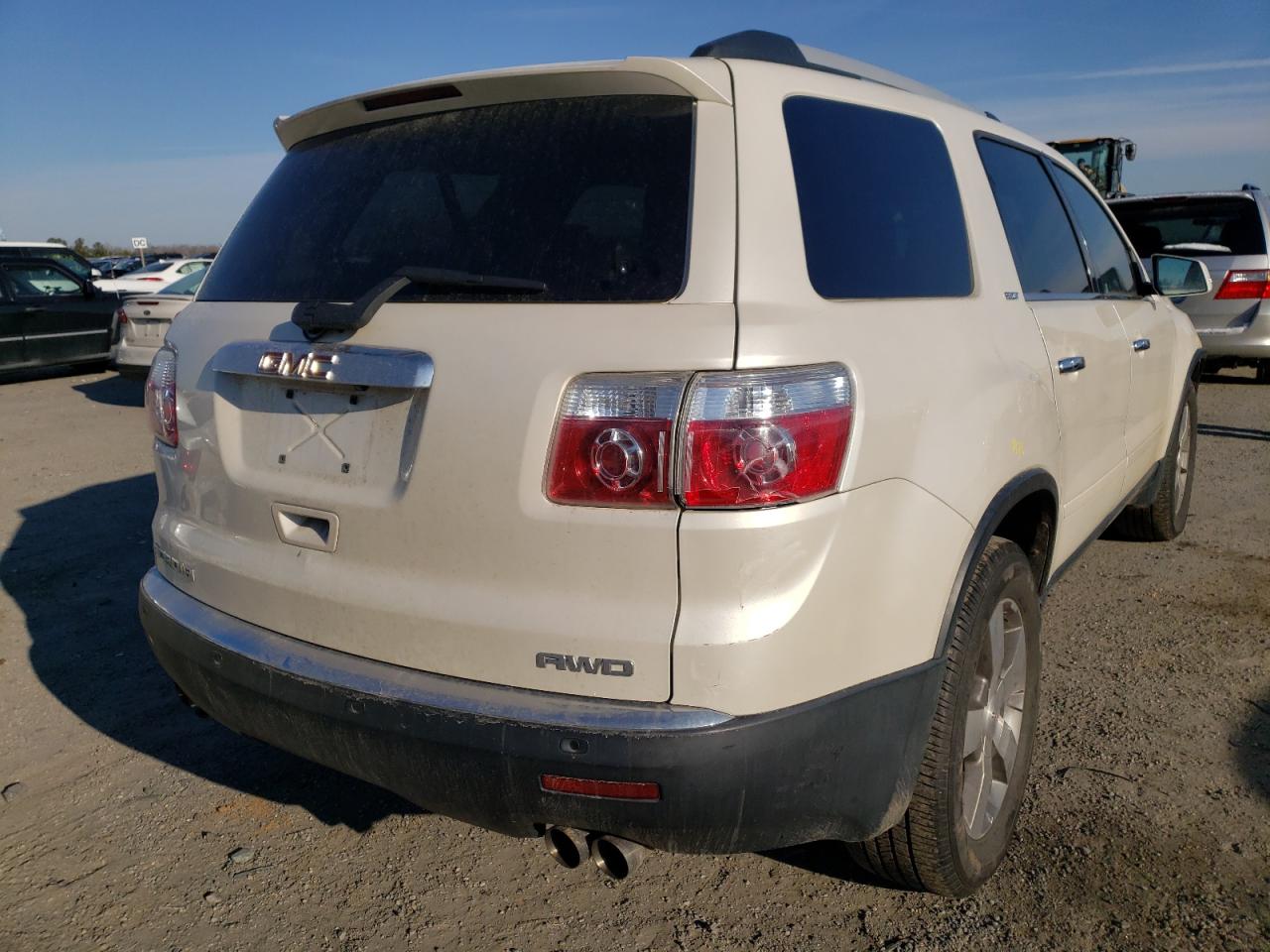 Photo 4 from auction – 2011 GMC ACADIA SLT with VIN 1GKKVRED7BJ395919