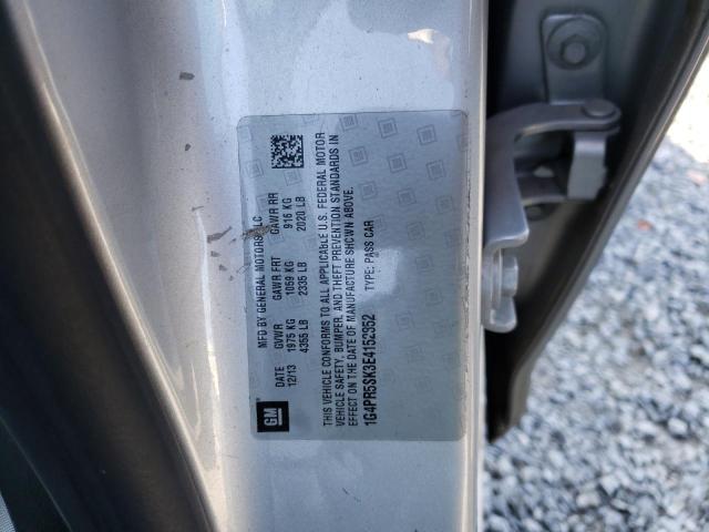 Photo 10 from auction – 2014 BUICK VERANO CON with VIN 1G4PR5SK3E4152852